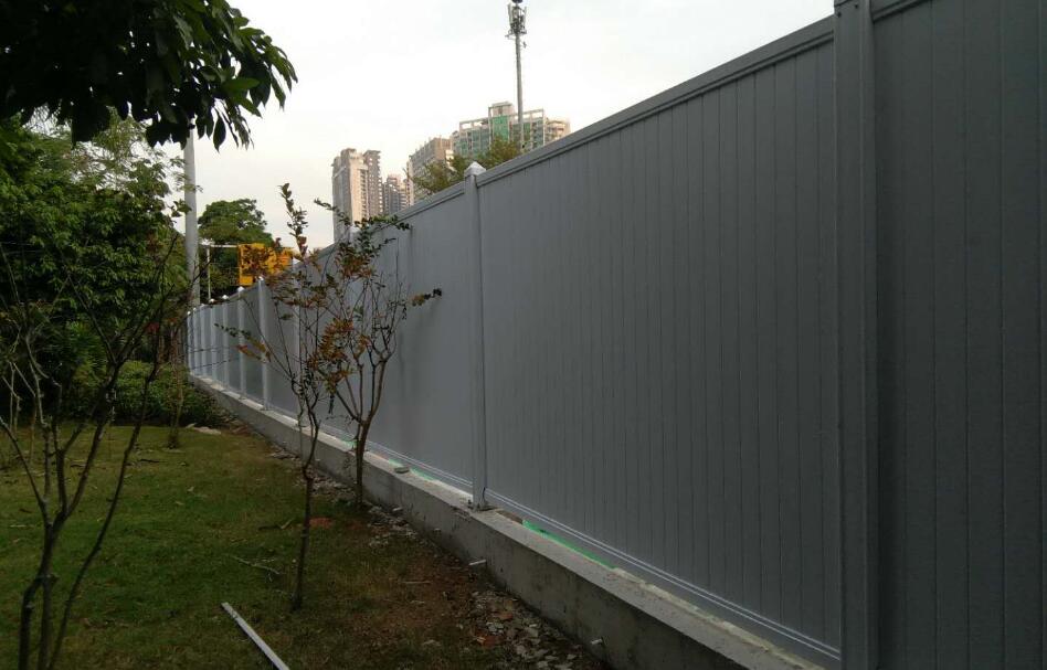 PVC圍擋文化景觀墻，美觀景色照亮深圳